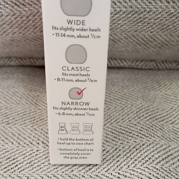 Solemates high heel protector narrow clear 1 pair prevents sinking into grass - Picture 5 of 9